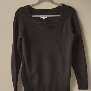 St. John's Bay - Black Crew Neck Sweater